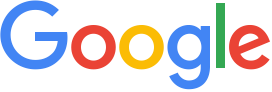 The Google logo: The word Google in primary colors